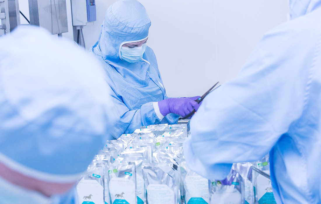 Service de conditionnement après lyophilisation