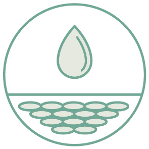 Hydratante pictogramme