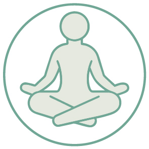 Pictogramme stress relaxation et humeur